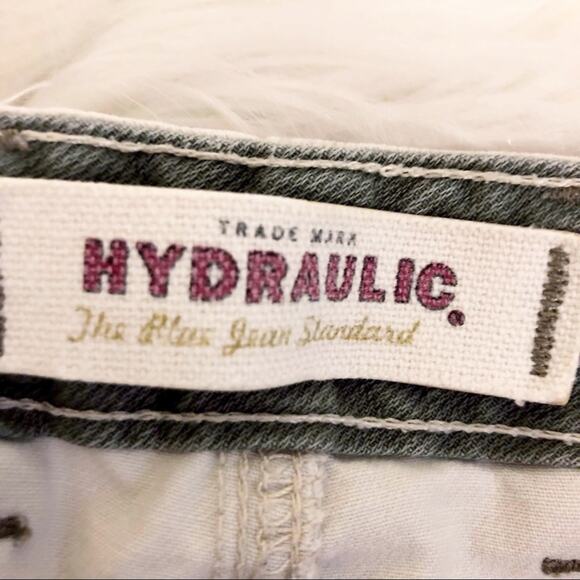 Hydraulic High Rise Tan Khaki Corduroy Shorts Women's Size 13 - Picture 6 of 6